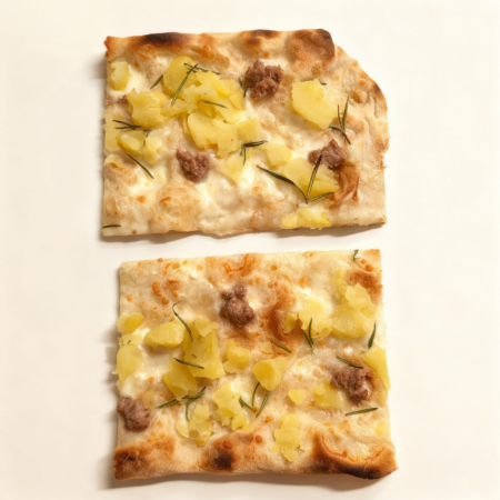 Patate e salsiccia al trancio - 2 pezzi